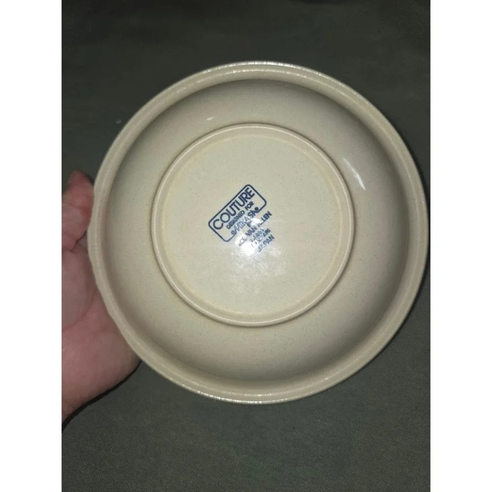 Couture Mikasa Bob Van Allen Campari HA201 Cereal Bowl Japan Retro Brown Cream